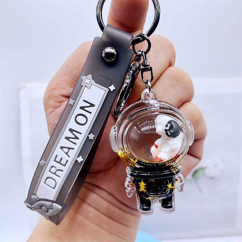 Wholesale Acrylic Oiled Spaceman Creative Keychain